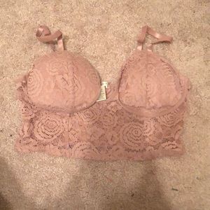 Pink bralette